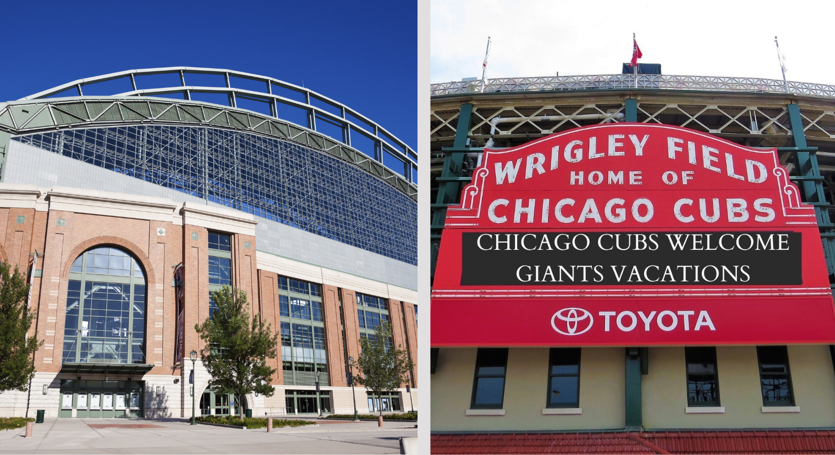 Giants Vacations Road Trip Milwaukee and Chicago